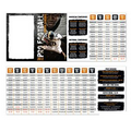Pro Football 2015 Schedule Key Point Brochure (Folds to Card Size)